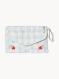 Garbo&Friends Пеленальный матрасик Sky Blue из хлопка с сертификатом OEKO-TEX, 46х80 см, молочно-белый — фото 1