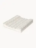 Garbo&Friends Матрас пеленальный Bell Flower с хлопковым чехлом, 50 x 65 x 9 см, молочно-белый с оливковым — фото 1