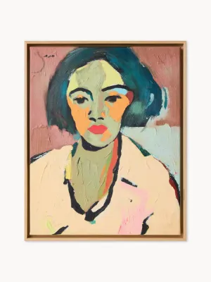 Hkliving Картина на льняном холсте Self-Made, 43x53 см