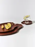 Блюдо для подачи Aalto Iittala, карамельное, 25 см, Ш 25 × Г 23 см, Nugatowy — фото 2