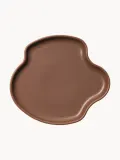 Блюдо для подачи Aalto Iittala, карамельное, 25 см, Ш 15 × Г 14 см, Nugatowy — фото 1