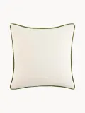 Jonathan Adler Подушка декоративная Playa 46х46 см, Ш 46 × Д 46 см, Приглушённый белый — фото 2