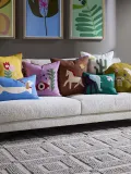 Jonathan Adler Подушка декоративная Playa 46х46 см, Ш 46 × Д 46 см, Розовый — фото 5