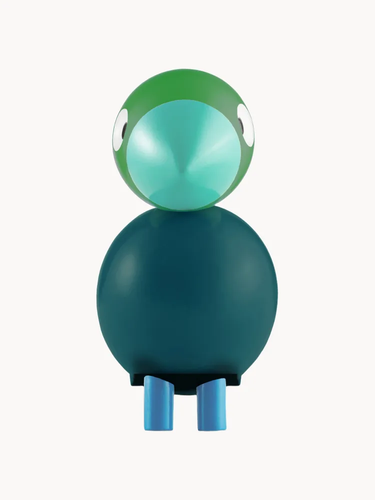 Kay Bojesen Статуэтка Birds из бука ручной росписи