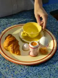 Набор мельниц для соли и перца &klevering Egg, 2 предмета, Ø 6 см, H 10 см, Светлый розовый — фото 3