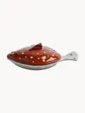 &klevering Форма для запекания Tureen с крышкой, в виде рыбы, 2 предмета — фото 3