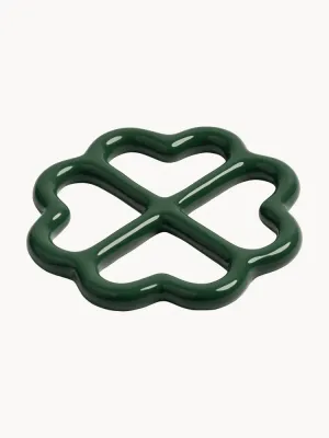 &klevering Подставка под горячее Clover, 19 см, тёмно-зелёная