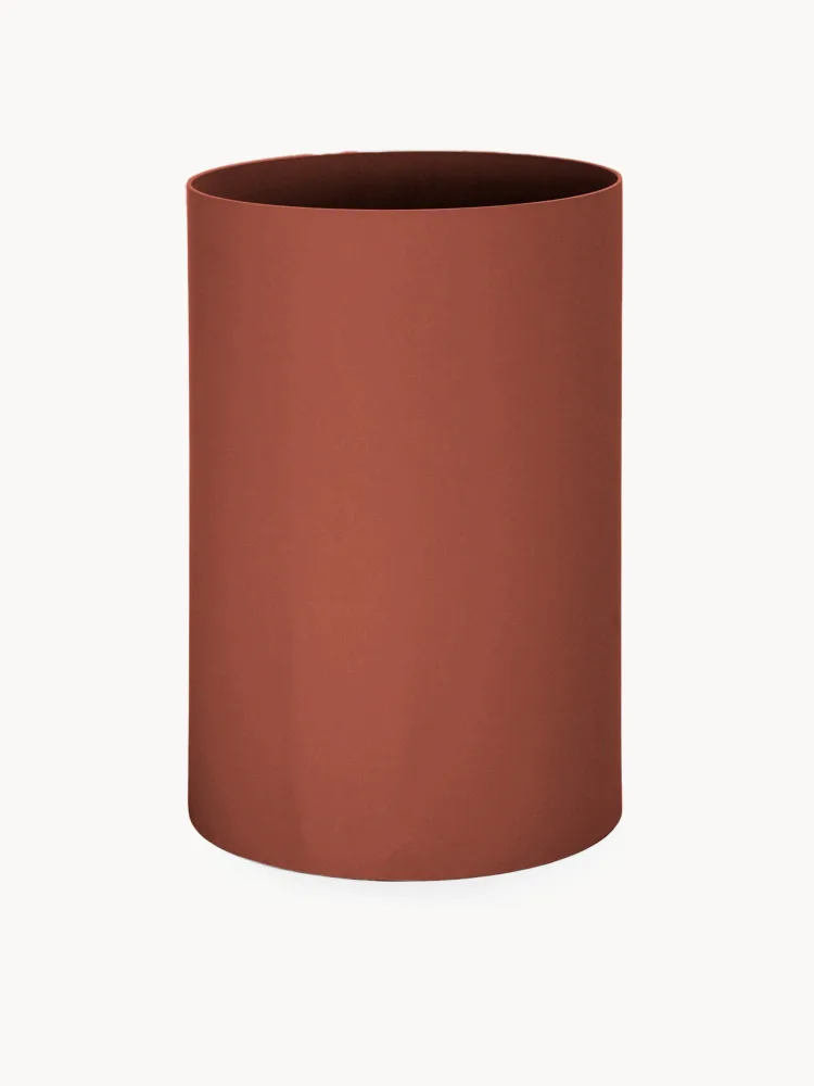 Kartell Мусорное ведро Sixties объемом 18,5 л, Ø 25 × В 38 см, 18,5 л, Rdzawoczerwony