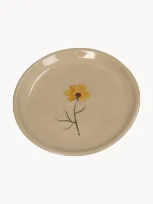 Тарелка десертная Flower, Ø 16 см, Бежевый