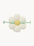 Kids Concept Подушка декоративная детская Friendly Flower в форме ромашки двусторонняя, 37х55 см, молочно-белая с мятным и жёлтым — фото 1