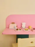 Kids Concept Набор игрушек Mini игрушечный завтрак: деревянный тостер, посуда и продукты из бука, берёзы и МДФ, тостер 10х7х7 см, разноцветный — фото 2