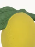 Konges Sløjd Прорезыватель для зубов Lemon в форме лимона из натурального каучука, 9 х 9 х 6 см, жёлтый с зелёным — фото 2