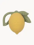 Konges Sløjd Прорезыватель для зубов Lemon в форме лимона из натурального каучука, 9 х 9 х 6 см, жёлтый с зелёным — фото 3