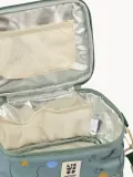 Liewood Термосумка детская Toby для ланчбокса и бутылки, 22х14х18 см, серо-голубая с тёмно-зелёным — фото 2