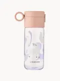 Liewood Бутылка детская Clemence для воды из тритана с откидным носиком, 350 мл, высота 19 см, кремово-белая с персиковым — фото 1