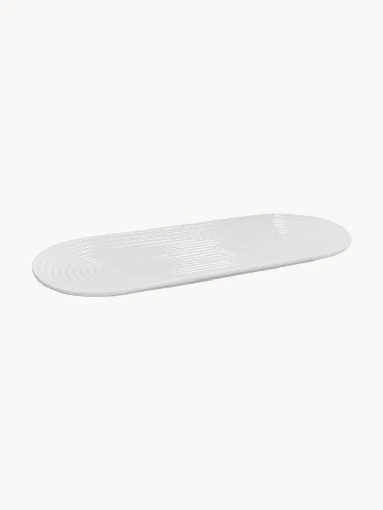 Lyngby Porcelaen Овальное блюдо для подачи Tura, фарфор, 34 см