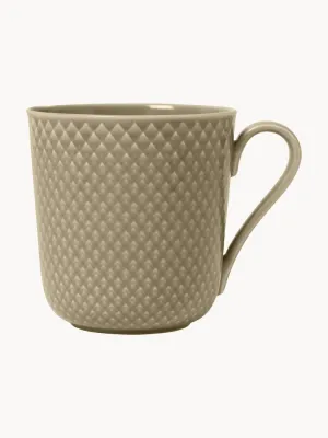 Lyngby Porcelaen Кружка Rhombe Earth из фарфора