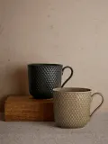 Lyngby Porcelaen Кружка Rhombe Earth из фарфора — фото 3