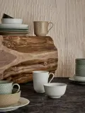 Lyngby Porcelaen Кружка Rhombe Earth из фарфора — фото 4