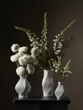 Lyngby Porcelaen Ваза Twist из фарфора высотой 31 см — фото 4