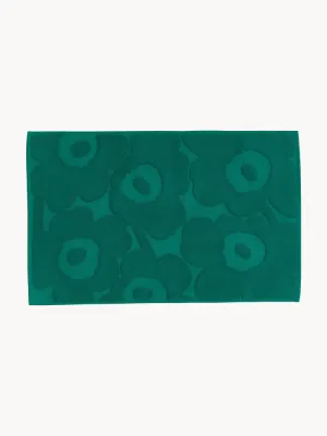 Marimekko Коврик для ванной Unikko тёмно-бирюзовый