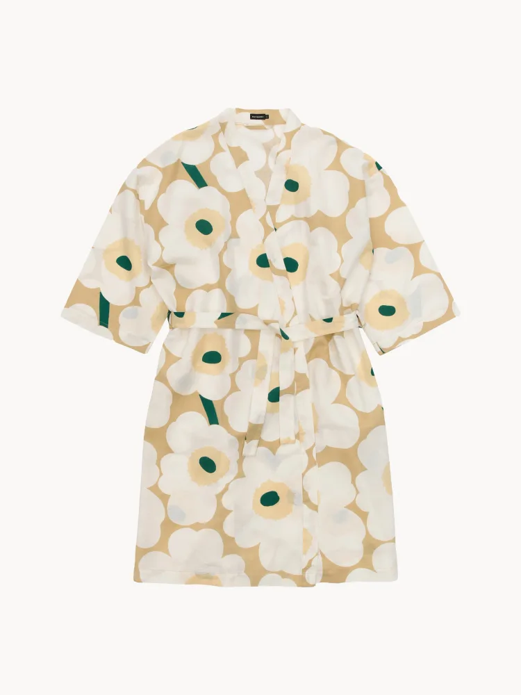 Marimekko Халат банный Unikko изо льна с хлопком