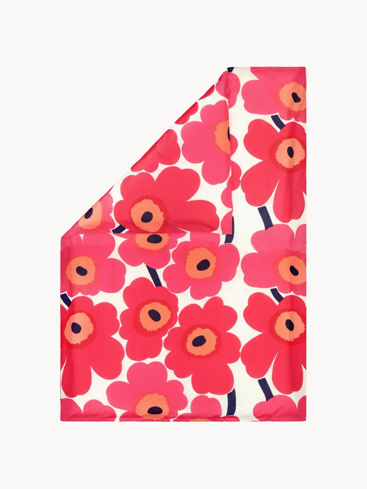 Marimekko Пододеяльник Unikko из перкали, 140х200 см
