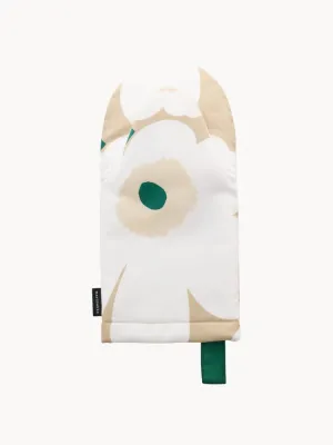 Marimekko Прихватка-рукавица Pieni Unikko 15х32 см бежевая
