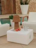 Newgarden Уличный светильник Lola переносной с плетеным абажуром — фото 3