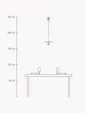 Светильник подвесной Edem, Ø 30 × В 217 см, Светлый бежевый — фото 2