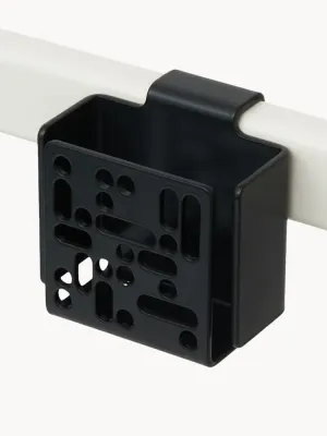 Pedestal Корзина для пультов Remote, 9 x 9 см, Ш 9 × Г 4 см, Чёрный