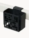 Pedestal Корзина для пультов Remote, 9 x 9 см, Ш 9 × Г 4 см, Чёрный — фото 1