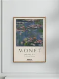 Poster and Frame Постер Claude Monet x PSTR Studio - Waterlillies — фото 8