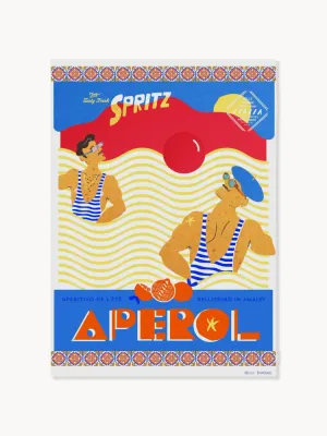 Poster and Frame Постер Hello Bonjour - En Vacances