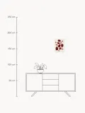 Poster and Frame Постер Abstract Wine Glasses, Тара Ройл — фото 6