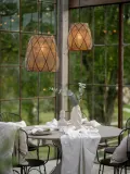 PR Home Уличный светильник Lollo подвесной с плетеным абажуром — фото 5