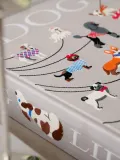 Фотоальбом Printworks Dog Life на 30 страниц с вышитой тканевой обложкой, 27х33х5 см, бежевый — фото 4