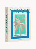 Printworks Фотоальбом Voyage на 30 страниц с вышитой обложкой, 27 x 33 x 5 см, молочно-белый с синим — фото 1