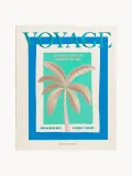 Printworks Фотоальбом Voyage на 30 страниц с вышитой обложкой, 27 x 33 x 5 см, молочно-белый с синим — фото 3