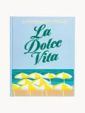 Printworks Фотоальбом Dolce Vita с вышитой обложкой на 30 страниц, 27 x 33 x 5 см, голубой с зелёным и жёлтым — фото 3