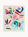 Printworks Фотоальбом детский Tiny Stories с вышивкой на тканевой обложке, 27 x 33 x 5 см, бежевый с голубым и розовым — фото 3