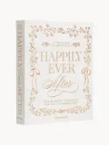Printworks Фотоальбом свадебный Happily Ever After с вышивкой на полотняной обложке, 27 x 33 x 5 см, молочно-белый — фото 1