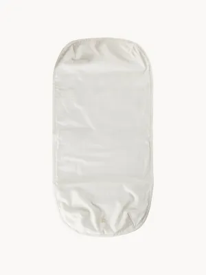 Sebra Простыня в кокон для новорождённых Jersey из хлопкового трикотажа, 35х74 см, молочно-белая