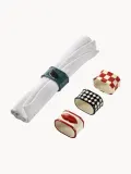 Кольцо для салфеток SERAX Les Objets Mouleversants из каменной керамики, разноцветное, набор 4 шт — фото 4