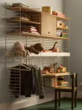 String Furniture Письменный стол String System, светлое дерево — фото 4
