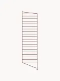 String Furniture Стойка напольная для стеллажа String System металлическая решётчатая, 30х115 см, красная — фото 1