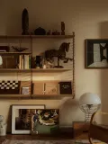String Furniture Панель напольная для стеллажа String System стальная, ширина 30 см, высота 85 см, красная — фото 8