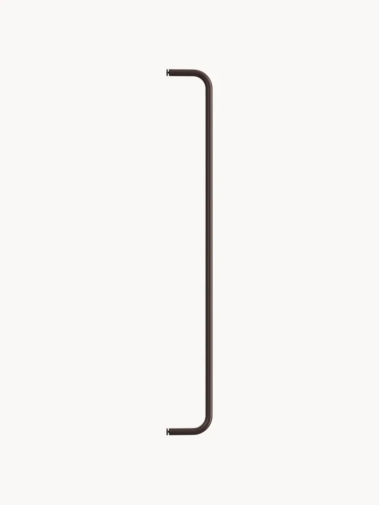 String Furniture Штанга для шкафа String System, ширина 72 см, сталь с порошковой окраской, тёмно-коричневая