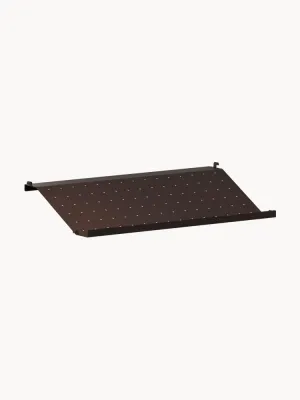 String Furniture Полка для обуви String System стальная, ширина 58 см, глубина 30 см, тёмно-коричневая