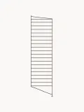 String Furniture Панель напольная для стеллажа String System стальная, ширина 30 см, высота 115 см, тёмно-коричневая — фото 3